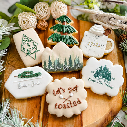Winter Camping 
Sugar Cookie Set