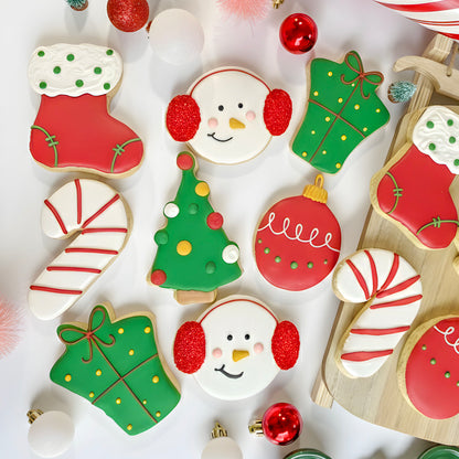 Jolly Classic Christmas Cookie Set