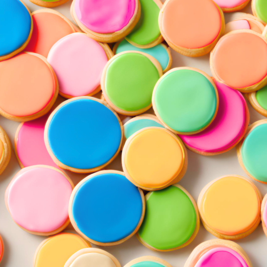 Simply Iced Round Cookies