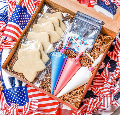 4th of July DIY 
Cookie 
Decorating Kit