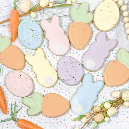 Easter 
Pastel Sugar Cookies