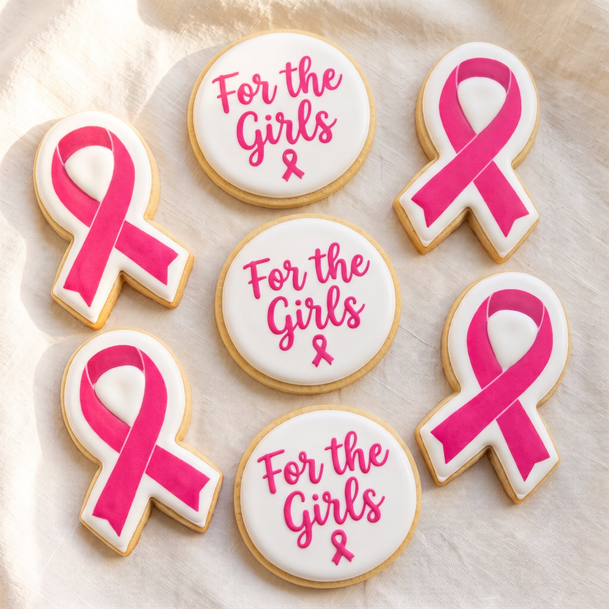 Breast Cancer Awareness Cookies