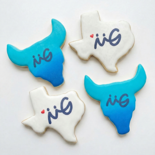 Texas & 
Longhorn 
Cookies
