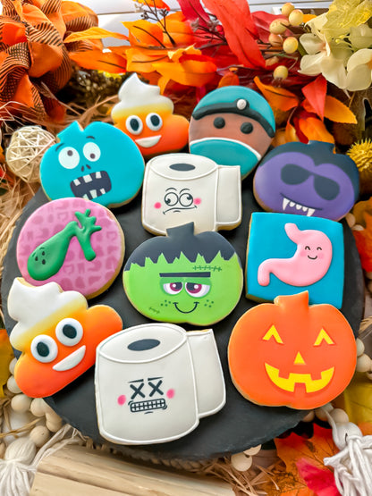 Medical Halloween 
Character 
Sugar Cookie Set