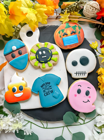 "Boo Boo Crew" Medical Halloween Cookies