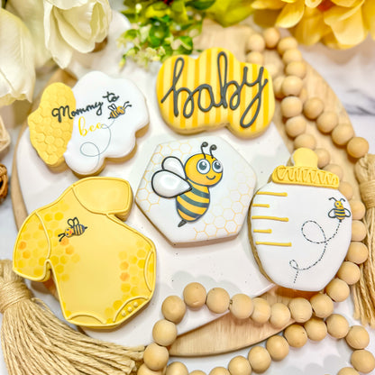 Mommy to Bee Baby Cookies