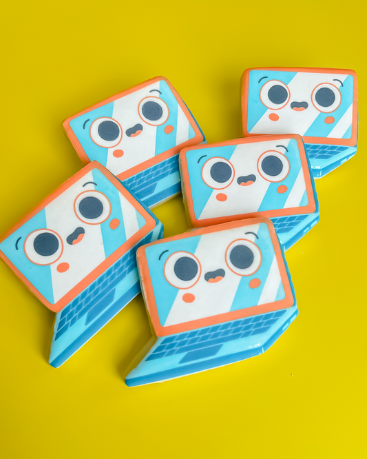 “Byte”-Sized Laptop Cookies