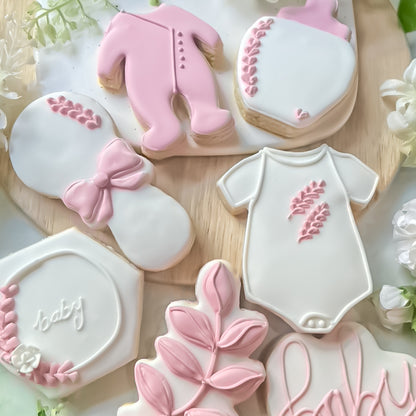 Delicate Baby Girl Cookies