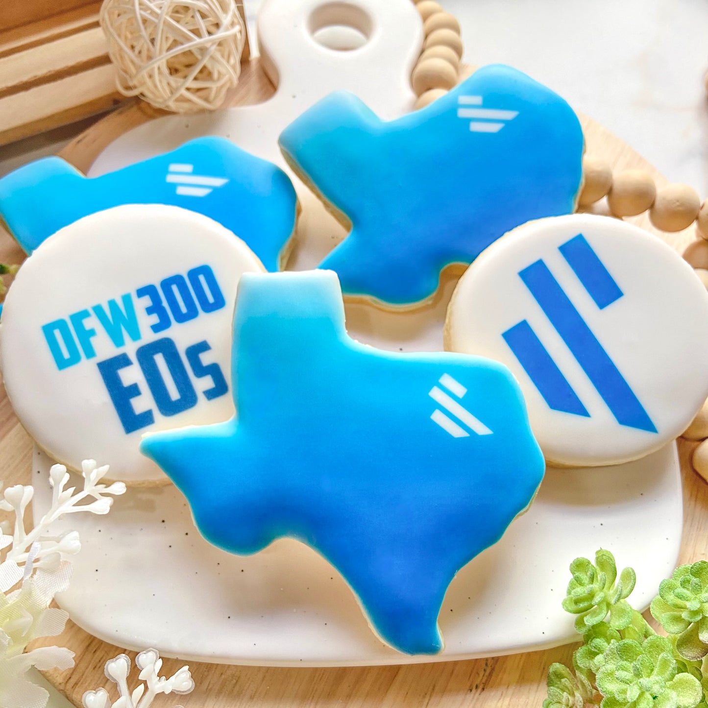 Custom Image Texas Cookies