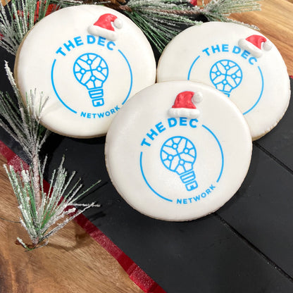 The DEC Network Branded Christmas Cookies