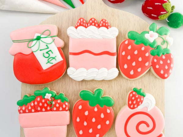 Berry Sweet Strawberry Class - Beginner to Intermediate