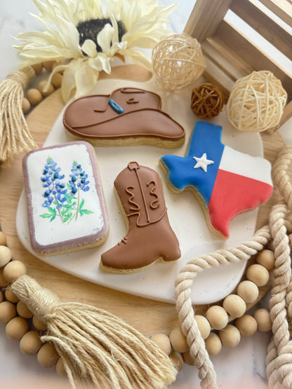 Texas-Themed 
Assorted Cookies