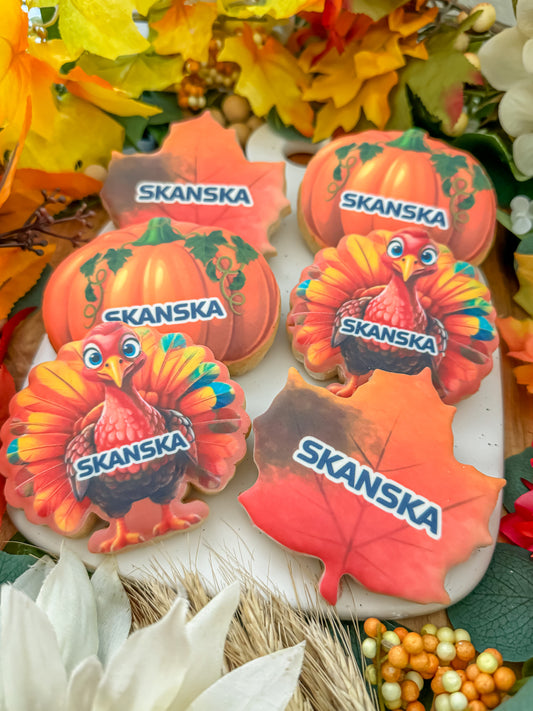 Branded Thanksgiving 
Sugar 
Cookie Set