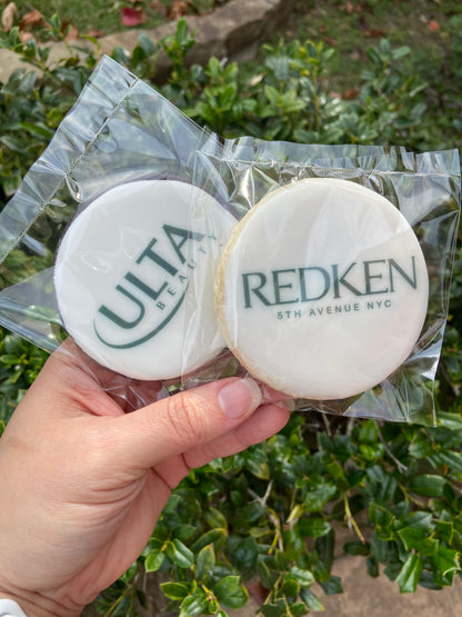 Ulta Beauty & Redken Logo Cookies