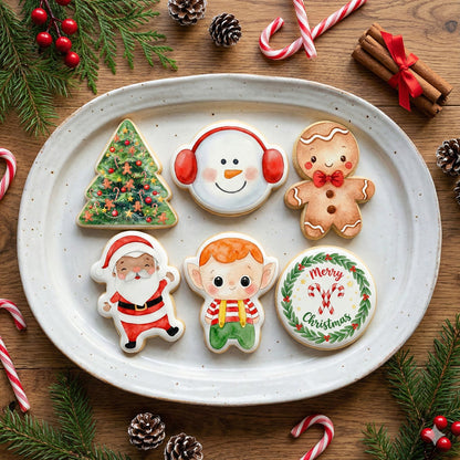 Classic Christmas Character Cookie Set