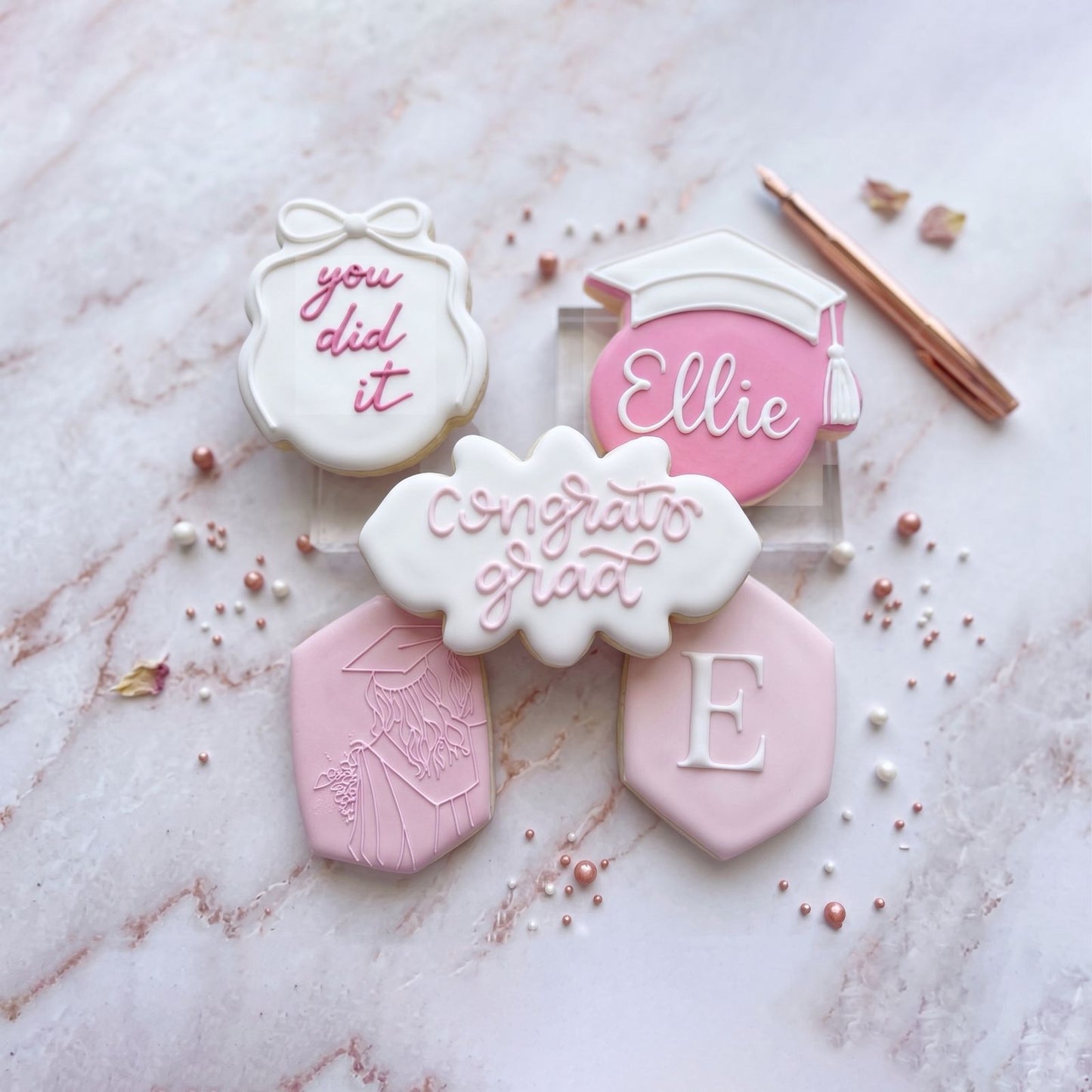 Blush & Bloom Graduation Set