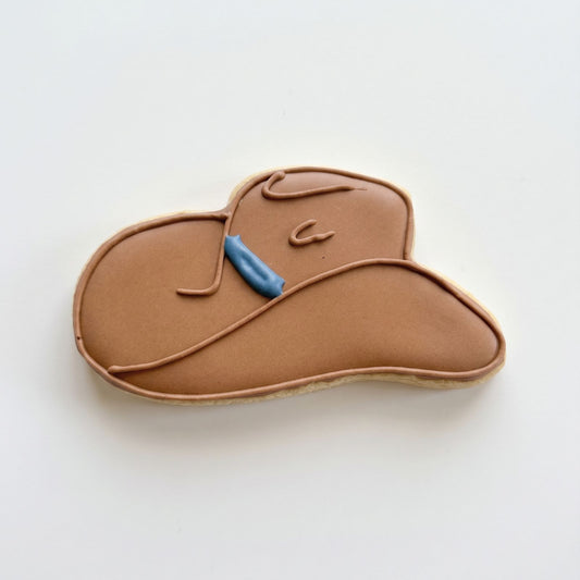Custom Cowboy Hat Cookie