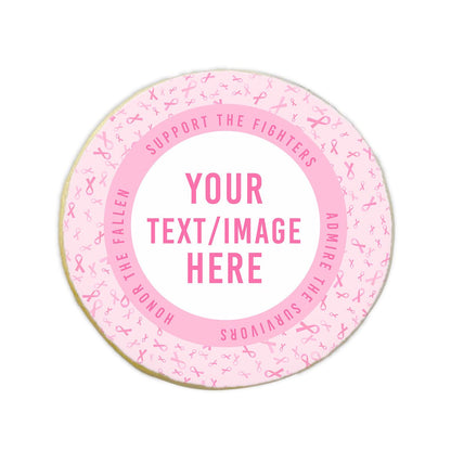 Custom Breast Cancer Awareness Cookies