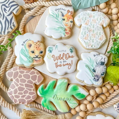 Wild One Baby Cookies