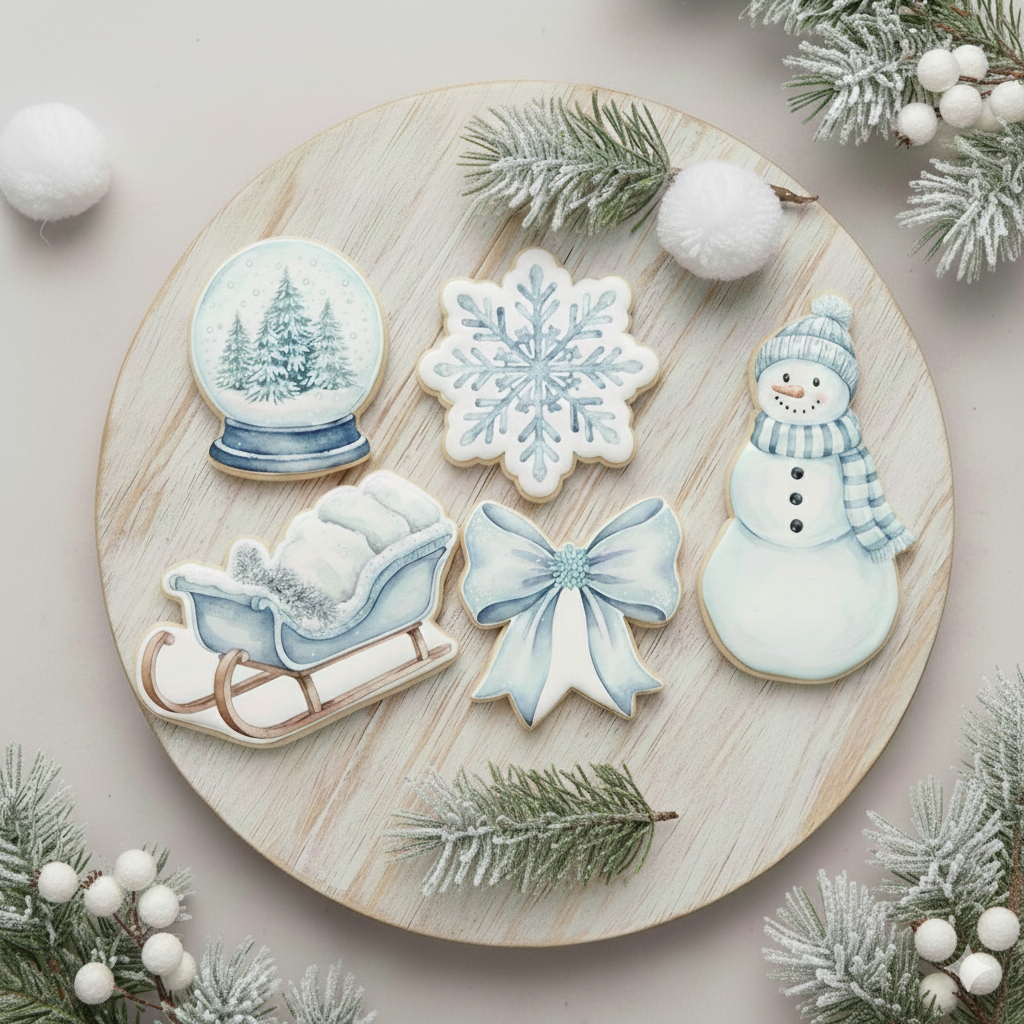 Winter Wonders Sugar Cookies