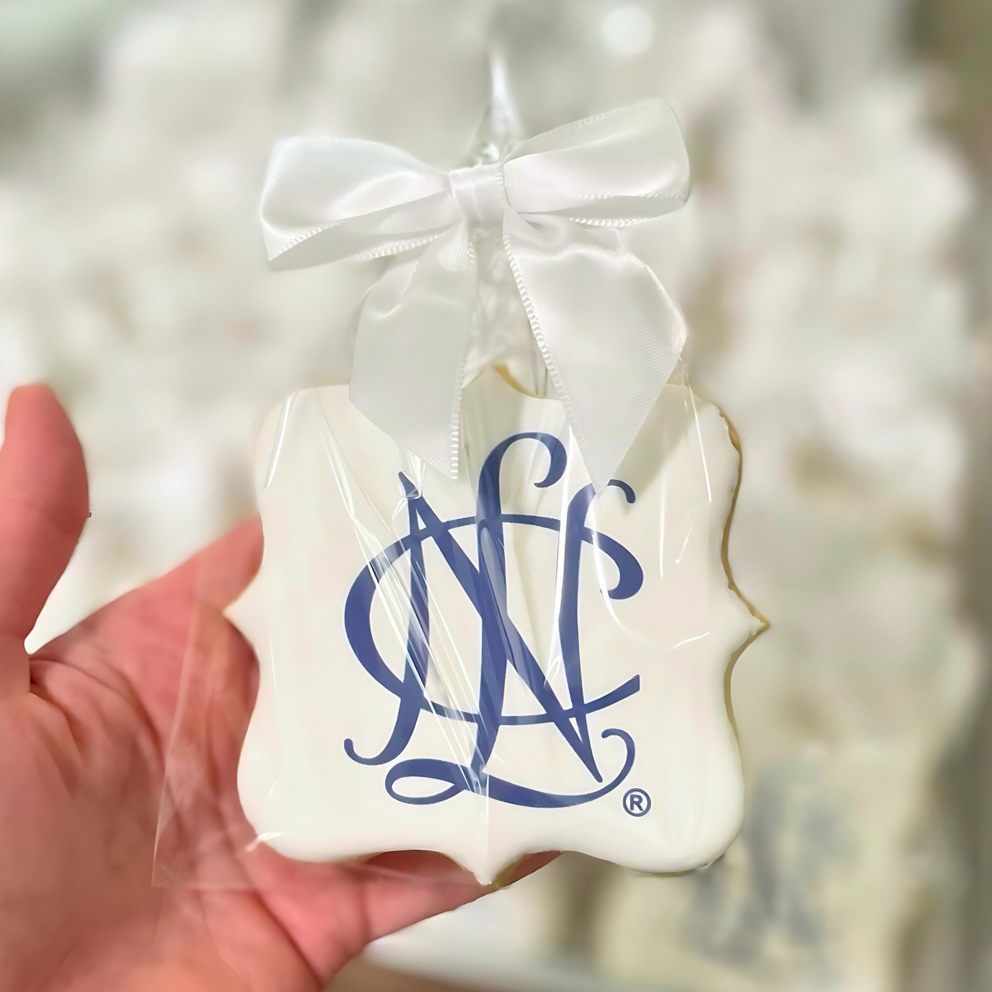 NCL Custom Image Plaque Cookies