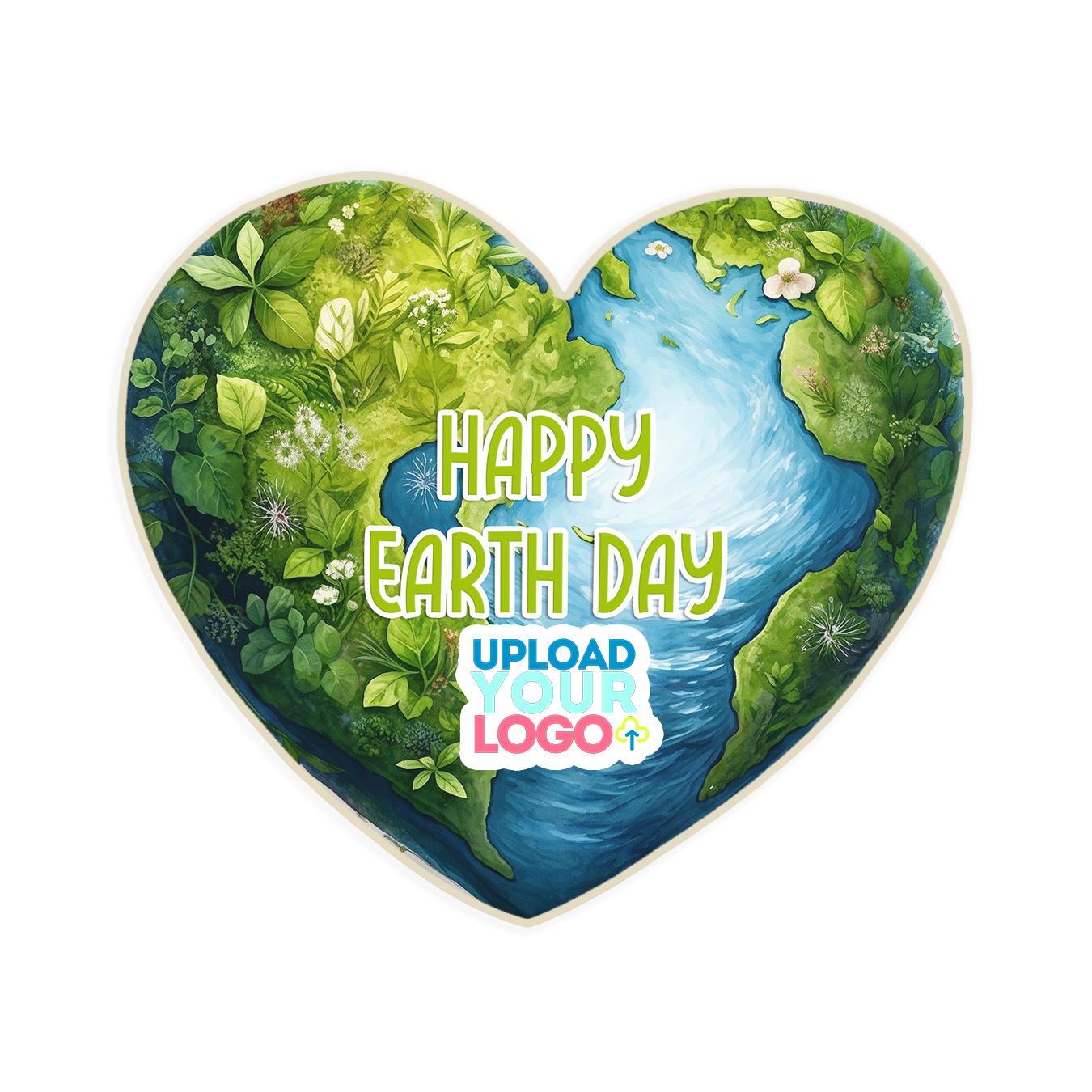 Happy Earth Day Sugar Cookie
