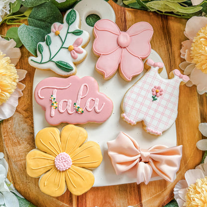"Baby in Bloom" Sugar Cookie Set