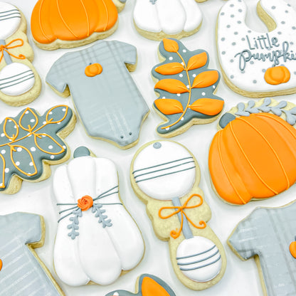 Little Pumpkin Baby Cookies
