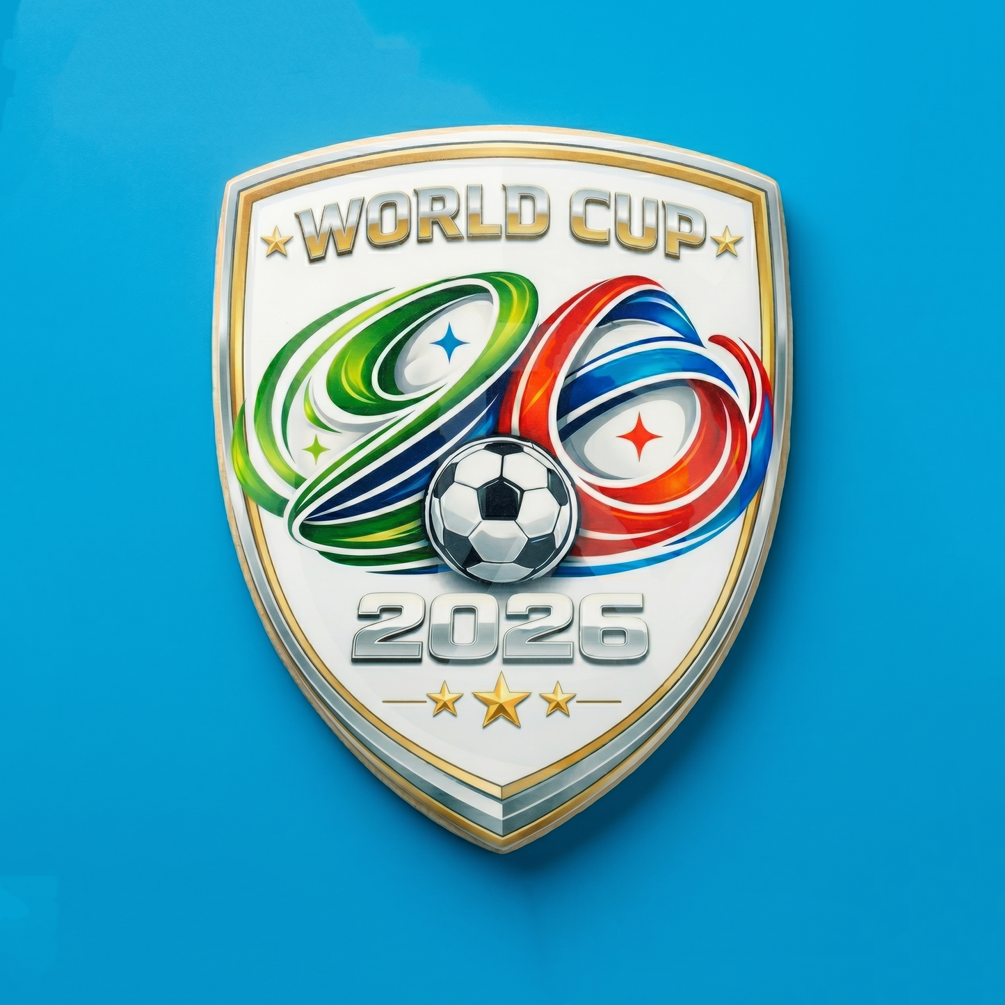 FIFA World Cup Logo 2026 Sugar Cookie Collection